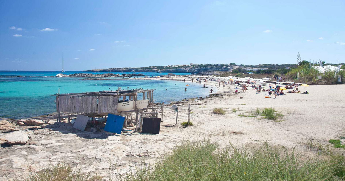 playas formentera: es pujols