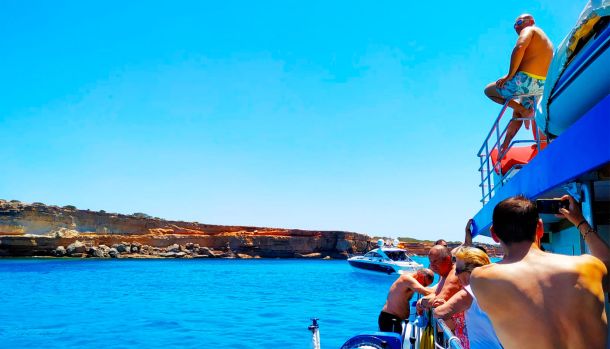 Excursión en barco a Playas de Formentera